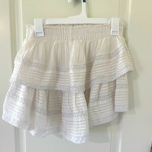 Aerie ruffle skirt